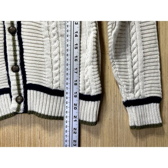 Glenbarra - Women's Casual Long Sleeve Sweater - Beige - Small - Picture 6 of 14